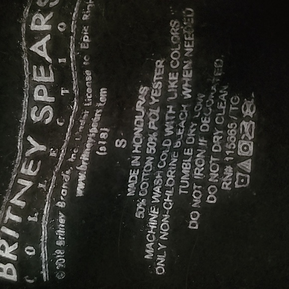 Britney Spears SM Black Special Collection Pullover Sweater - Picture 3 of 6